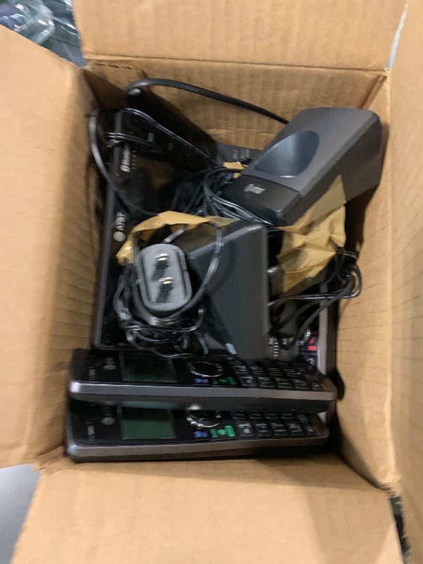 View 3 of **SIMILAR ITEM** AT&T 3-Handset DECT 6.0 Cordless Home and Business Phone with Answering Machine, 5" Color Display, One-Touch Shortcut, Conference, Intercom, Smart Call Blocker, Bluetooth Connect to Cell: DLP73290