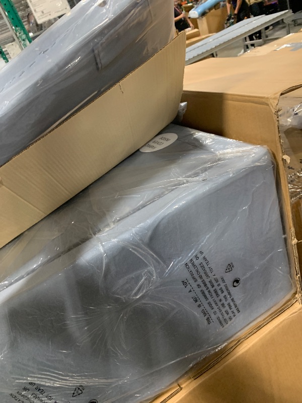 Photo 1 of **LIGHT BLUE** KISLOT Upholstered Dining Chair, Washable Cover Deskchair for Dining Room, Living Room, Home Office, Linen