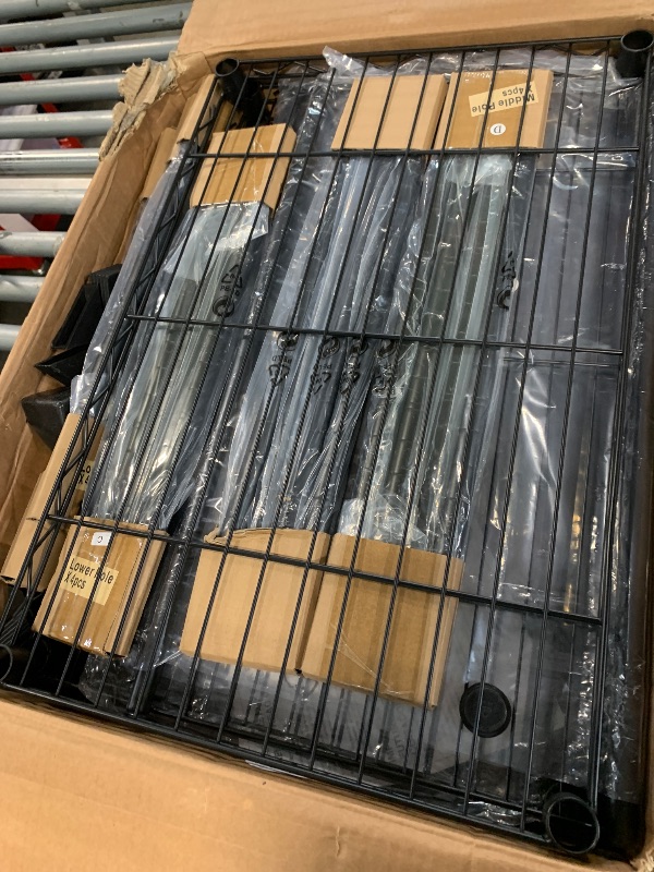 Photo 1 of *USED*
Higeego H12 Heavy Duty Clothes Rack with Adjustable 5-Tier Shoe Rack, Freestanding Clothing Racks for Hanging Clothes, Metal Shoe Organizer Large Closet Racks, 15.7" D x 68.7" W x 76.4" H, Black