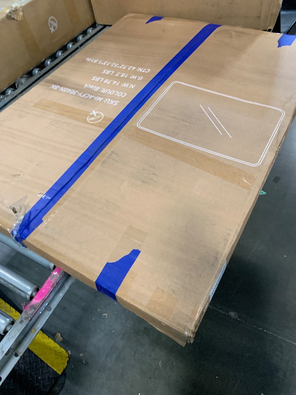 Photo 1 of ***FINAL SALE*** Bathroom Vanity Mirrors for Over Sink, 36 X 24 Inch Black Framed Farmhouse Wall Mirror Bathroom Decor, Rectangle, Horizontally or Vertically Hanging, -Black