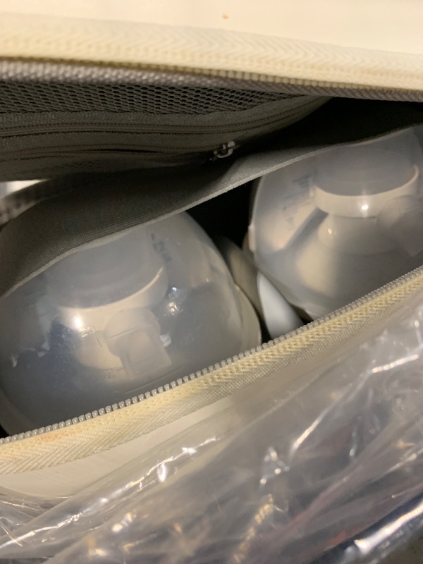 Photo 1 of **MISSING PARTS/check clerk comments**   **PARTIAL SET/check clerk comments**

 M5 Breast Pump & A1 Lactation Massager Combo -Wearable Breast Pump with Double-Sealed Flange (3 Modes/9 Levels) + 2-in-1 Lactation Massager (Heat & Vibration) for Clogged Duct