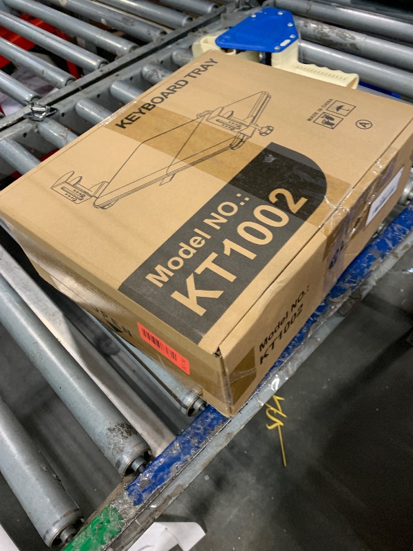 Photo 1 of *UNTESTED*
YOMT Adjustable Keyboard Tray Under Desk, Small Pull-Out Computer Keyboard Drawer with C-Clamp, 20” (24.2” Including Clamps) x 13” Slide-Out Platform Computer Drawer for Typing, Black