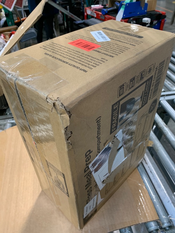 Photo 1 of [8-Pack,30 oz]Glass Meal Prep Containers,Glass Food Storage Containers,Airtight lunch Containers with Lids, Microwave, Oven, Freezer and Dishwasher