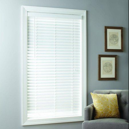 Photo 1 of *MINOR DAMAGE - USED*
Better Homes & Gardens 2 Cordless Faux Wood Horizontal Blinds White 34 W X 72 L