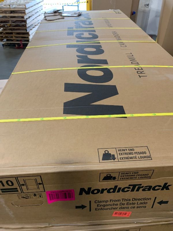 Photo 1 of ***FINAL SALE, VIEW NOTES*** NordicTrack T Series 10 Treadmill with 10" Tilting Touchscreen and Compact Design
