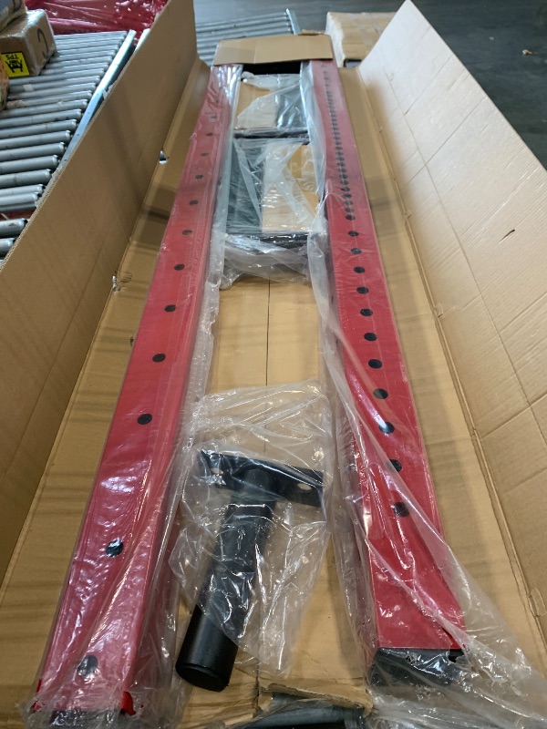 Photo 1 of *USED*
Signature Fitness Fitvids SF-SS1 1 – 000 Pound Capacity 3” x 3” Power Rack Squat Stand – Half Rack Convert Kit – Black