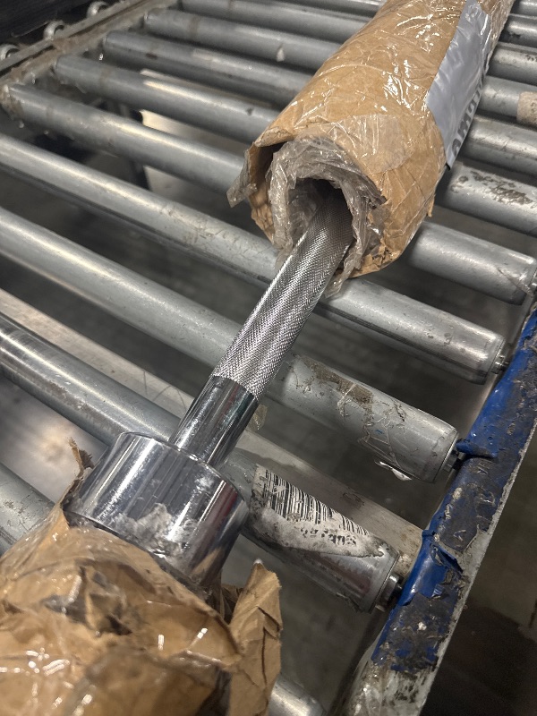 Photo 1 of **********BAR ONLY, DOES NOT INCLUDE WEIGHTS*********** Fitvids Olympic 2-Inch Cast Iron Barbell Set, Style #1