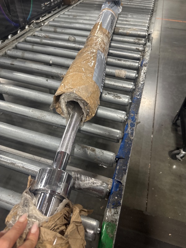 Photo 1 of **********BAR ONLY, DOES NOT INCLUDE WEIGHTS*********** Fitvids Olympic 2-Inch Cast Iron Barbell Set, Style #1