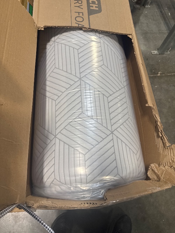 Photo 1 of *****FACTORY SEALED / NO RETURN ******* FATHOM Medium Twin XL Mattress 14 Inch Memory Foam Mattress Bed in a Box for Back Pain Relief and Cool Sleep with Gel Foam and Removeable Fiberglass Free Cover, CertiPUR-US Certified