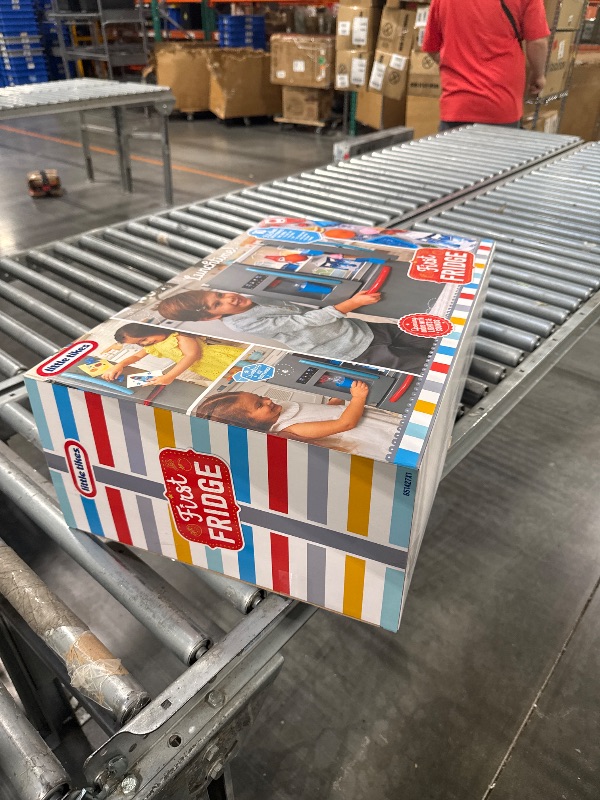Photo 1 of *****FACTORY SEALED***** Little Tikes First Fridge Refrigerator with Ice Dispenser Pretend Play Appliance for Kids, Play Kitchen Set with Playset Accessories Unique Toy Multi-Color, 15.8” Wide x 11.5” deep x 23” Tall