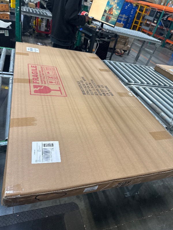 Photo 1 of *****FACTORY SEALED***** DAOYIJIAJU Irregular Mirror, 51.1"x25.59" Asymmetrical Mirrors for Wall, Gold Abstract Mirror Decorative, Large Unique Shaped Mirrors for Living Room Bathroom Bedroom Hallway Entryway Fireplace