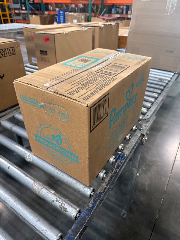 View 2 of *****FACTORY SEALED***** Pampers Swaddlers Diapers, Size 7 (26-50 lbs), 88 Count, Absorbent, Keeps Baby Dry and Comfortable, Skin Safe Disposable Baby Diaper (Packaging May Vary)