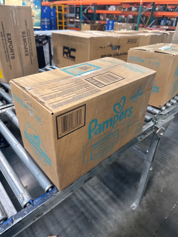 Photo 1 of *****FACTORY SEALED***** Pampers Swaddlers Diapers, Size 7 (26-50 lbs), 88 Count, Absorbent, Keeps Baby Dry and Comfortable, Skin Safe Disposable Baby Diaper (Packaging May Vary)
