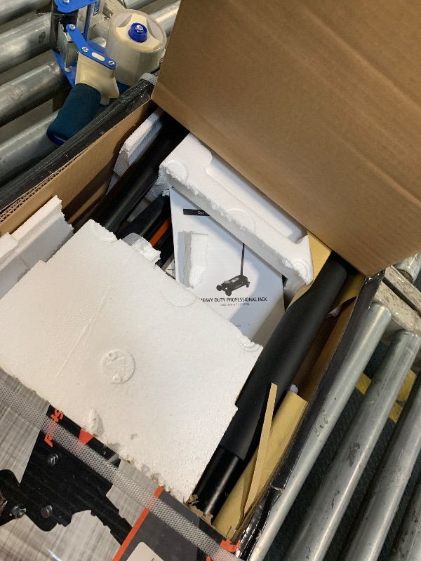 Photo 1 of 
VEVOR 3 Ton Low Profile Floor Jack for All Terrain Vehicles, Heavy-Duty Steel Racing Jack with Quick Lift Pump, 5.12"-20" Lifting Range, 3.0 tons