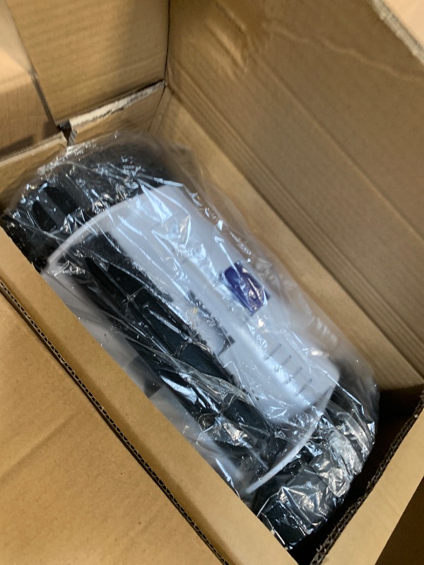 Photo 1 of (2025 Upgrade) VINGLI Automatic Suction-Side Pool Vacuum Cleaner, Powerful Wall-Climbing Sweeper for Inground Pools, Includes 39.6ft Tangle-Free Hose (Blue&White)