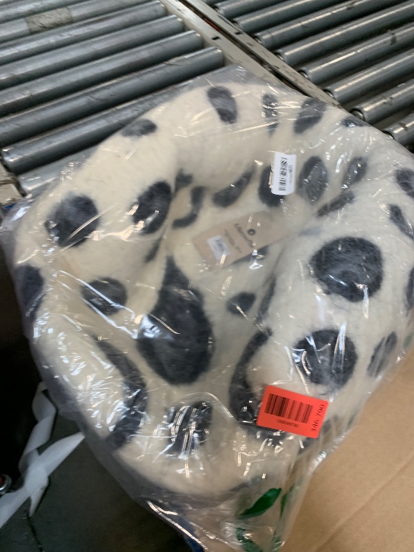 Photo 1 of *MINOR DAMAGE - USED*
MEOWFIA Cat Cave – Premium Felt Cat Bed for Indoor Cats, Handmade Merino Wool (Snow Leopard, Large)
