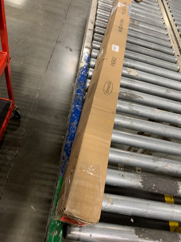 Photo 1 of 1 1/8 Inch Diameter Curtain Rods 72 to 144 Inches(6-12ft), Telescoping Heavy Duty Large Drapery Rod with Adjustable Aluminum Alloy Bracket, Solid End Caps for Windows Patio Decoration, Brushed Nickel