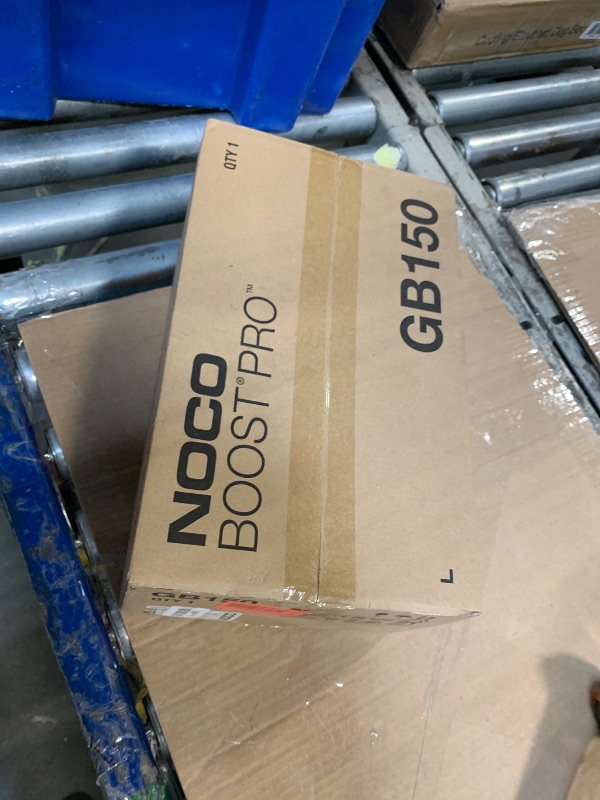 Photo 1 of ** factory saled **
NOCO Boost GB150: 3000A UltraSafe Jump Starter – 12V Lithium Battery Booster Pack, Portable Jump Box, Power Bank & Jumper Cables - for 9.0L Gas and 7.0L Diesel Engines