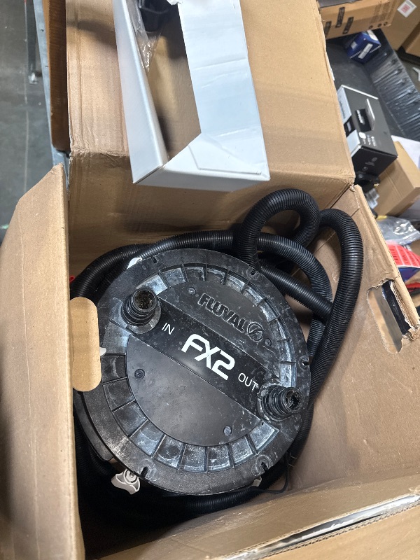 Photo 1 of ***VERY USED**** Fluval FX2 High Performance Canister Aquarium Filter - Multi-Stage Filtration, Built-in Powered Water Change System, and Basket-in-Basket Tray Design