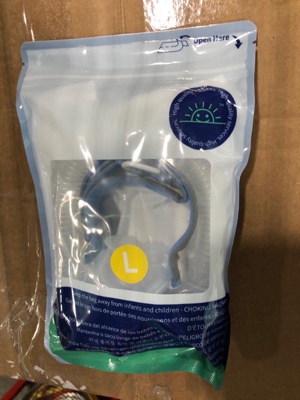 Photo 1 of *** FACTORY SEALED *** Replacement P10 Frame System for ResMed Airfit P10, Replacement Nasal Pillow Mask Headgear Set - Includes P10 Nasal Pillow, Headgear, CPAP Frame System - Perfect Seal & Ultra Comfort Accessories (L)