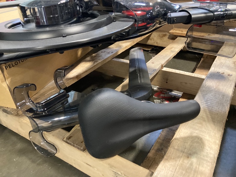 View 8 of *** ITEM IS XL ON A PALLET REQUIRES BIG TRUCK FOR PICK UP*** Peloton Exercise Cross Training Bike+, Indoor Stationary Spin Bike+ for Home Workouts, Space-Friendly Exercise Equipment for Cardio and strength Workout & Indoor Cycling
