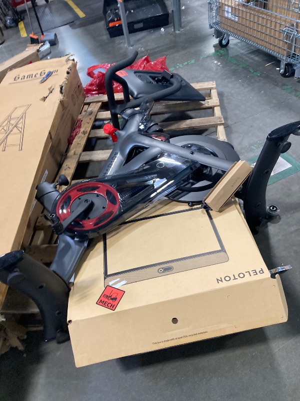 View 5 of *** ITEM IS XL ON A PALLET REQUIRES BIG TRUCK FOR PICK UP*** Peloton Exercise Cross Training Bike+, Indoor Stationary Spin Bike+ for Home Workouts, Space-Friendly Exercise Equipment for Cardio and strength Workout & Indoor Cycling