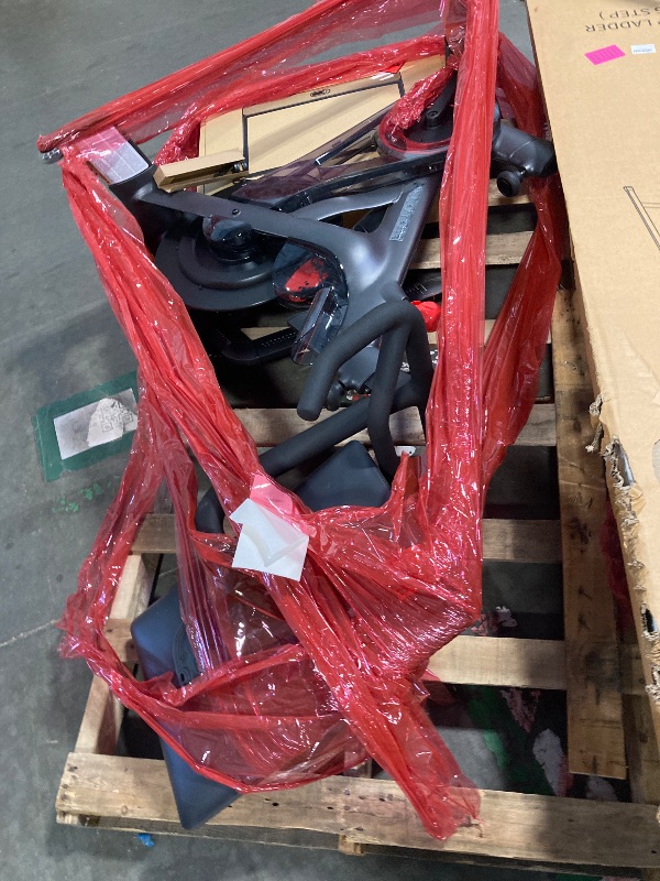 View 3 of *** ITEM IS XL ON A PALLET REQUIRES BIG TRUCK FOR PICK UP*** Peloton Exercise Cross Training Bike+, Indoor Stationary Spin Bike+ for Home Workouts, Space-Friendly Exercise Equipment for Cardio and strength Workout & Indoor Cycling