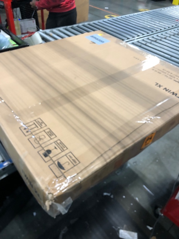 Photo 1 of Fromann Adjustable Twin XL Bed Base Frame with USB Ports, Zero Gravity, Under Bed Led Lighting and Three Leg Heights No Tools Assembly