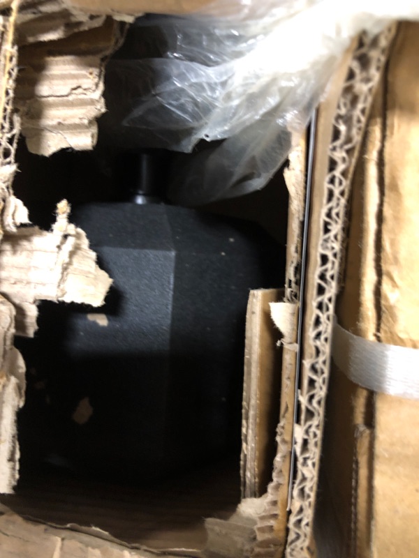 Photo 1 of ***Two boxes***BalanceFrom Rubber Encased Hex Weights Dumbbells Set, Cast Iron Hand Weights with Anti-Slip Grip for Home Gym Strength Training 40LB