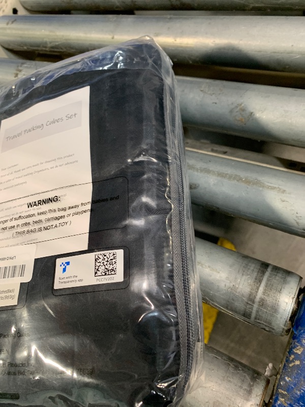 Photo 1 of 10 Set Compression Packing Cubes for Travel Essentials,Compressible Expandable Packing Cubes for Suitcase,OlarHike Luggage Organizer Bags for Travel,Handy Helper for Organizing Clothes(Black)