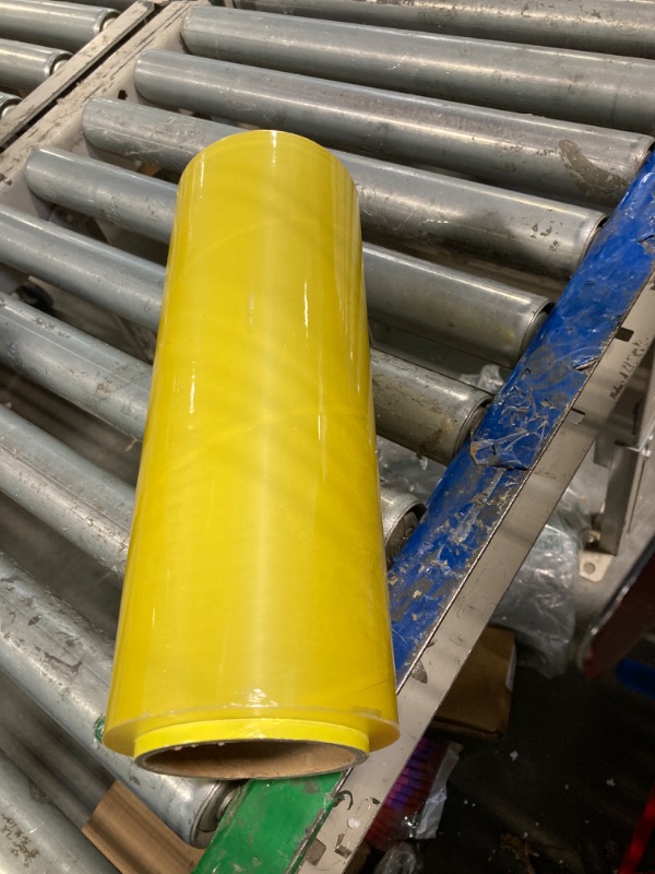 Photo 1 of **similar not exact**
Stretch Wrapping Film Yellow Plastic Film for Packaging Protective Plastic Roll for Shipping and Moving Roll 50 cm and Up to 400 m Stretch - Ofituria (Pack of 1)