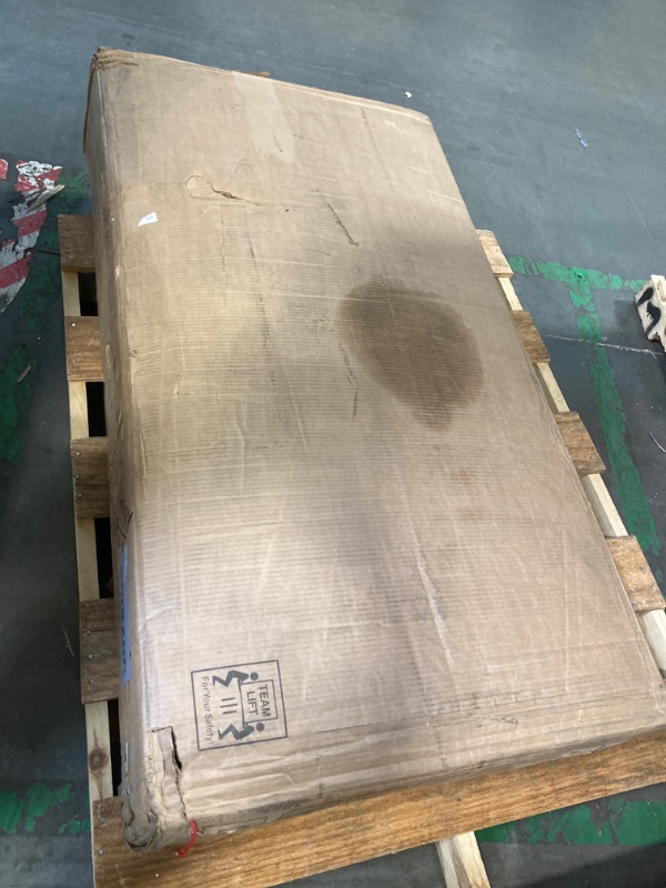 Photo 1 of **partial set**
knoworld 47" Fluted Makeup Vanity Desk with Large 42" Mirror and Ajustable LED Lights, Modern Glass Top Big Vanity Table with 7 Drawers, Dressing Table w/Charging Outlet for Bedroom, Natural Oak