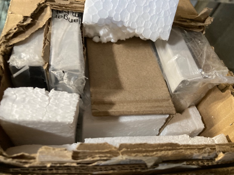 Photo 1 of *UNTESTED*
Rolanstar Bed Frame Full Size with Charging Station and LED Lights, Upholstered Headboard with Storage Shelves, Heavy Duty Metal Slats, No Box Spring Need, Noise Free, Easy Assembly, White