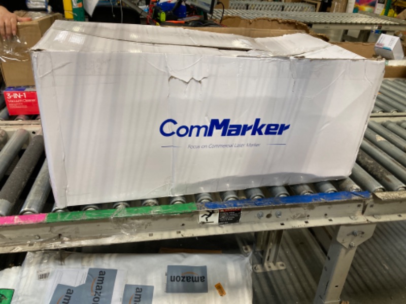 Photo 1 of *MISSING PARTS - See clerk notes*
ComMarker B4 30W Fiber Laser Engraver,LightBurn Compatible Laser Engraving Machine with 2Lens,Fiber Laser Marking Machine for Jewelry,Sliver,Gold,Tumblers