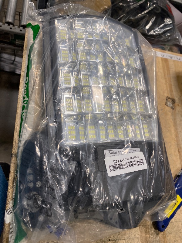 Photo 1 of 150W Solar Lights Outdoor, 8000LM Led Flood Light Motion Sensor with Remote Control, 3 Modes Solar Street Light Outdoor for Yard, Garden, Path, Parking lot - IP65 Waterproof