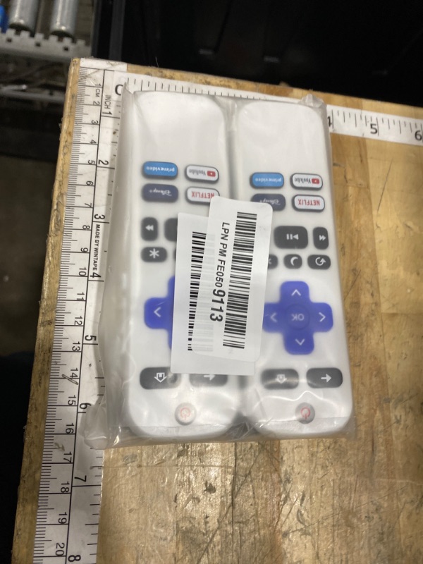 Photo 1 of (Pack of 2) Remote Control Only for TCL Onn Hisense Sharp Philips Westinghouse Insignia Element TLC Roku Smart TV Ruko Ruku Roko Remotes Replacement-1 Year Warranty