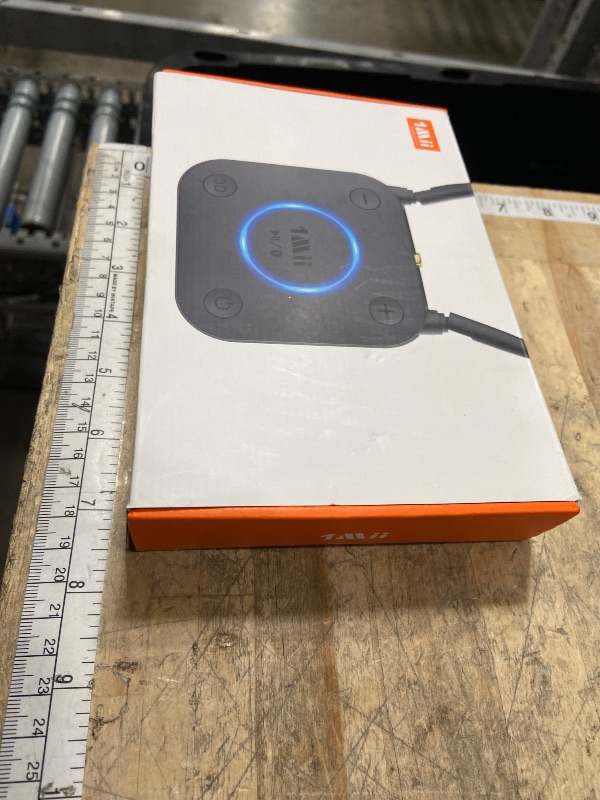 Photo 1 of [Upgraded] 1Mii B06Pro Long Range Bluetooth Receiver, HiFi Wireless Audio Adapter, Bluetooth 5.1 Receiver with 3D Surround aptX HD Low Latency Optical RCA AUX 3.5mm Coaxial for Home Stereo System