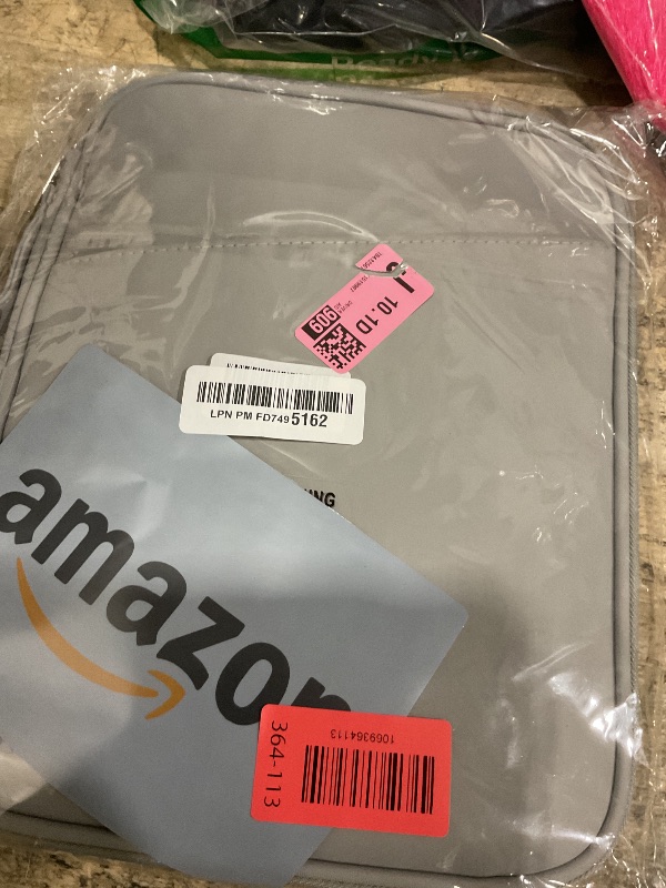 Photo 1 of 11 Inch Tablet Sleeve Case, 9-11 Inch Padded Pouch Bag for iPad Pro 11-in (M4), iPad 10.9 (10th Gen), iPad Air 11-in (M2), Galaxy Tab S8/S9 (PU-Gray11)