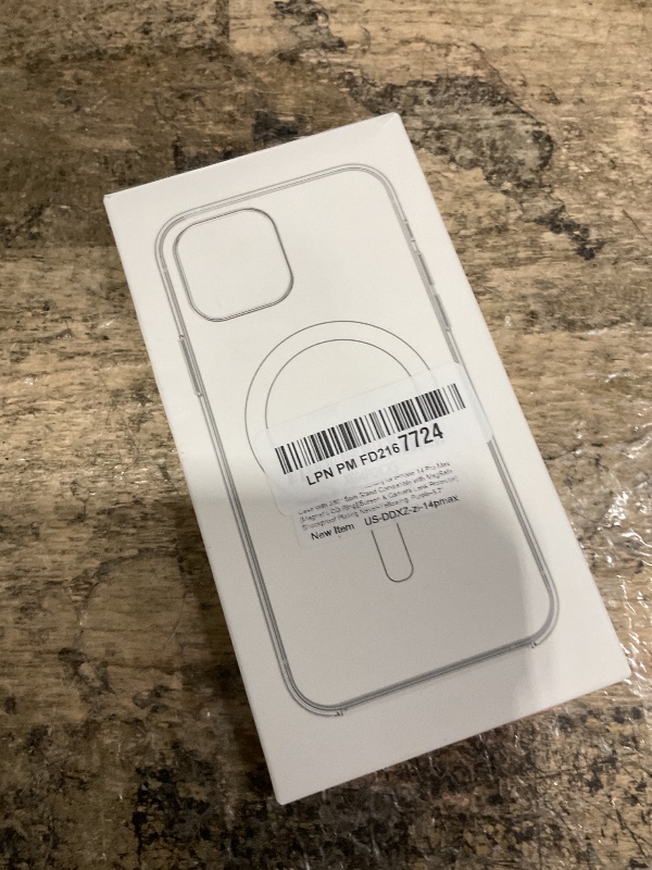 Photo 1 of [Tri-Shield Protection] for iPhone 14 Pro Max Case with 360° Spin Stand Compatible with MagSafe [Magnetic CD Ring][Screen & Camera Lens Protector]Shockproof Plating Never-Yellowing, Purple-6.7"