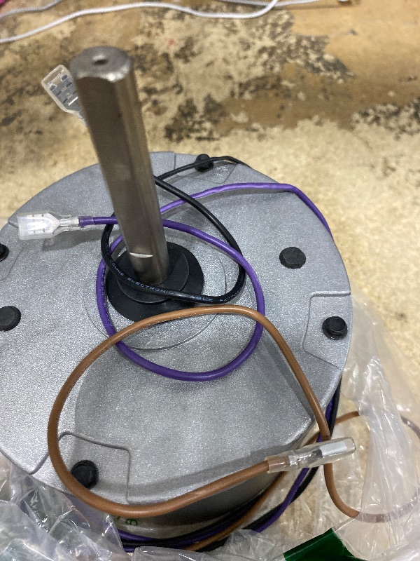 Photo 1 of 0131M00061SP, 1/4 Hp Condenser Fan Motor Replaces Goodman Condenser Fan Motor, Zongshan Broad-Ocean YDK-180S84062-01-830 RPM, 1-Speed, Replaces Amana Janitrol P/N: 0131M00014PS