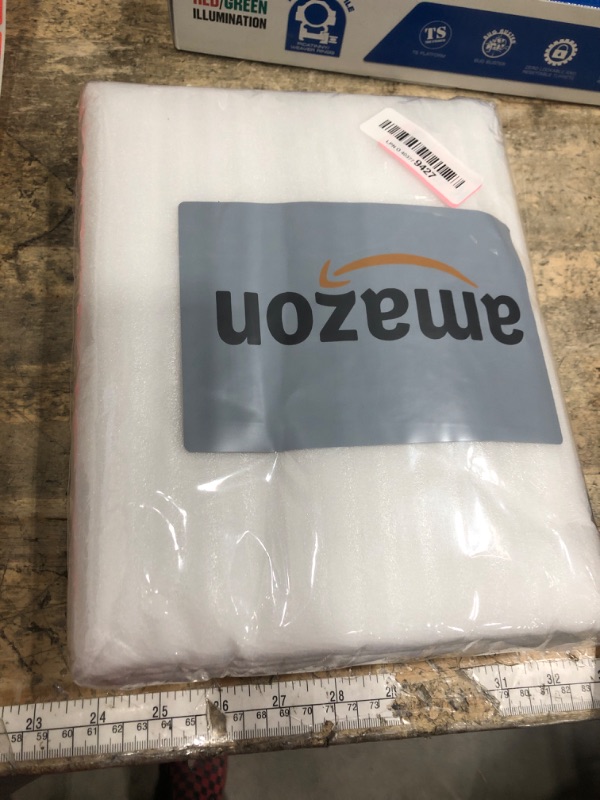 Photo 1 of 1 Pack Foam Flat Screen TV Cover for Moving Fits Up to 65''W x 36''H TV Display Screen Protector for Protection During House Moving, Storing, Painting or Home Renovation Packing Cushioning Supplies