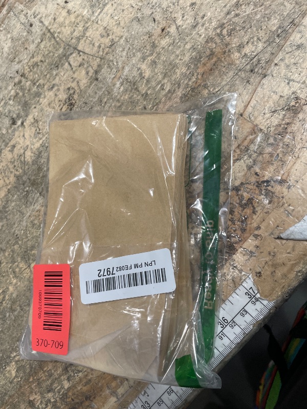 Photo 1 of 100-pack 4x6 Inches Mini Size Natural Kraft Paper Bags for Bakery Cookies Treats Snacks Popcorn Small Gift bag