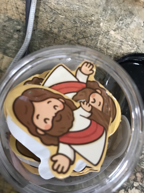 Photo 1 of ***PARTIAL SET/MISSING PIECES**** Emotional Support Jesus Jar – 60 Double-Sided Cards, Daily Encouragement & Scripture, Mini Jesus Blessings, Stocking Stuffers, Christian Gift for Women, Christmas Gift for Teen Girls