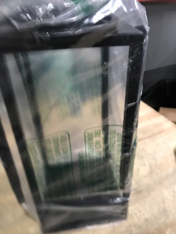 Photo 1 of **MISSING PARTS UNKNOWN** ALL FORTUNE Large Solar Outdoor Lanterns, 25" 16" Tall Farmhouse Black Metal Waterproof Decorative Lanterns with Solar Candles for Front Porch, Patio, Christmas, Fall Decor- Set of 2