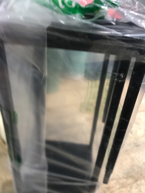 Photo 1 of **MISSING PARTS UNKNOWN** ALL FORTUNE Large Solar Outdoor Lanterns, 25" 16" Tall Farmhouse Black Metal Waterproof Decorative Lanterns with Solar Candles for Front Porch, Patio, Christmas, Fall Decor- Set of 2