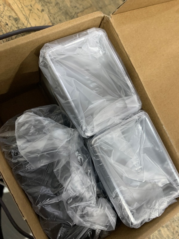 Photo 1 of (mini for wasabi or sauces) Xanadued 400 Pack Disposable Dipping Sauce Plates, Plastic Disposable Sauce Dishes, Disposable Sushi Plates and Soy Sauce Bowls, Sauce Tray for BBQ, Home Restaurant Supplies (Silver)