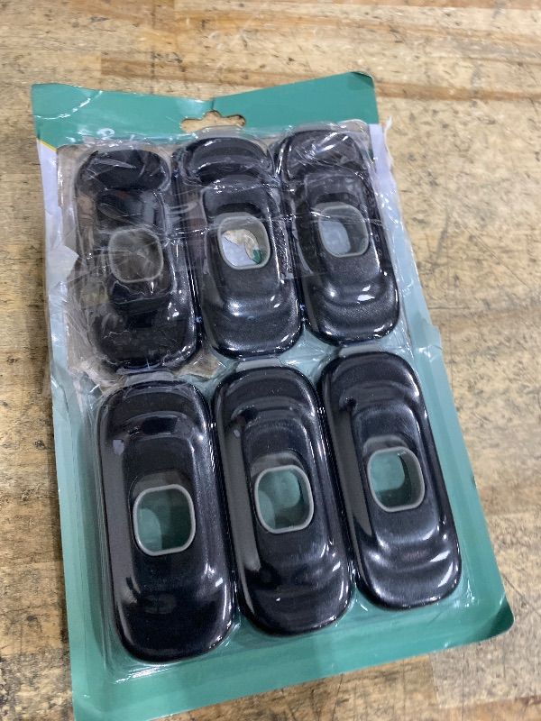 Photo 1 of ***MISSING 1 LOCK*** Cabinet Fridge Locks Baby Proofing, 6 Pack Child Proof Cabinet Refrigerator Locks, Baby Child Safety Frigerator Locks for Cabinets, with Strong Adhesive Pad for Draw Kitchen Oven (Black, 6 Pack)