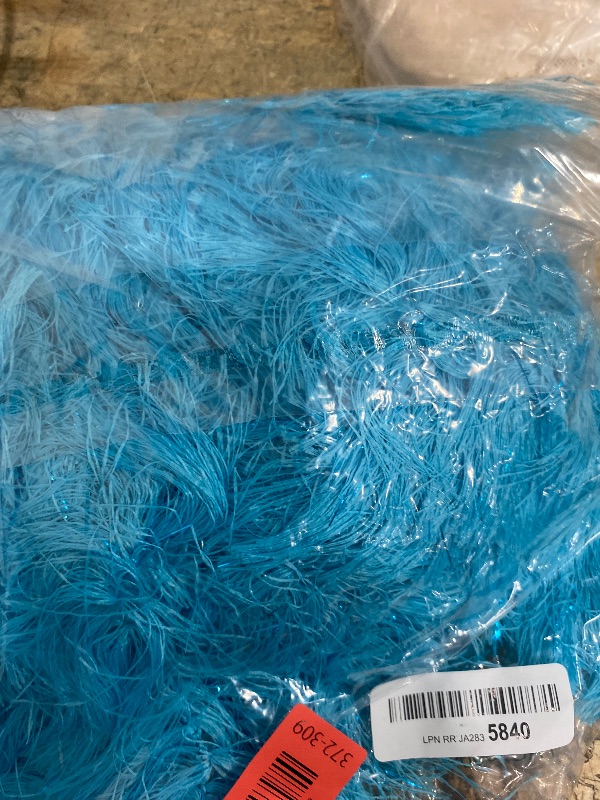 Photo 1 of 10 pcs Feather Boas 5ft Artificial Fluffy Boas Blue Feather Boas Set for Women Costume Halloween Wedding Christmas (10, Blue)