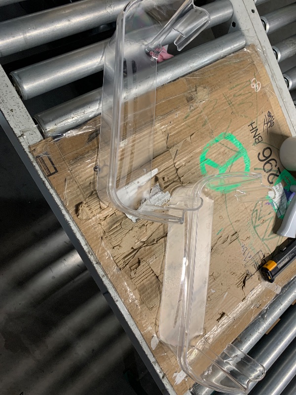 Photo 1 of ***(HEAVILY USED/ MINOR DAMAGE)***AMI PARTS 240363702 Refrigerator Door Bin Side Shelf Fit for Frigi-daire, Ken-more Refrigerator - Replaces 240363704, 240363705, 240363708, AP2116106, PS430207 (2 Pack)