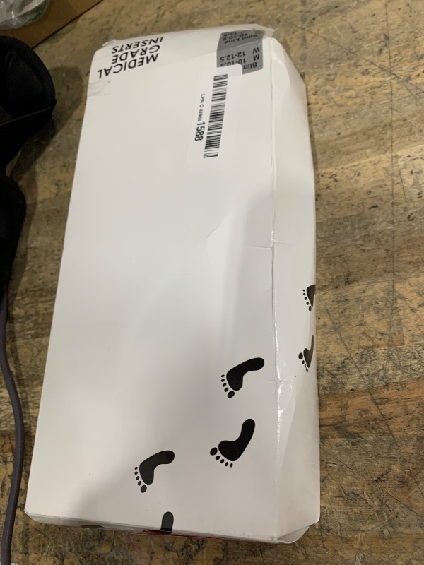 Photo 1 of 220+ lbs Plantar Fasciitis High Arch Support Insoles Men Women - Orthotic Shoe Inserts - Boot Work Shoe Insole (M, Black)